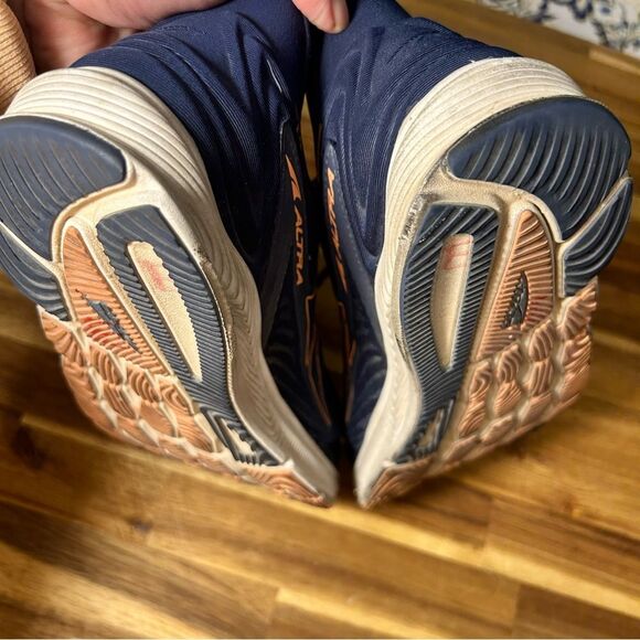 Altra Women’s 7.5 Blue Torin 6 Comfort Walk Run Sneakers Wide Toe Box - Picture 14 of 15